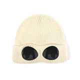 Aviator Sunglasses Knitted Futuristic Hat