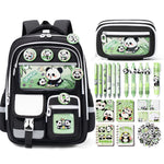 Fimibuke Waterproof Backpack Set – Includes School Bag, Lunch Box & Pencil Case, Lightweight, School Backpack Book Bag for Back-To-School Students,Back to School,Back to School Shopping,Travel Essentials