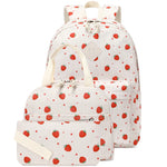 3PCS Waterproof Backpack for School,Oxford Cloth Bookbag Set with Lunch Box & Pencil Case,School Bag for Elementary Middle High School,Back to School Gift,Birthday'S Gift