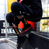 Burning On Fire Socks