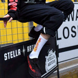 Burning On Fire Socks