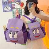 Explorer Backpack – Large Capacity Cartoon Messenger Bag for Students & Kids, School Bag
