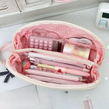 Double-Layer Multi-Pocket Large-Capacity Pencil Case, Ideal School Supplies for Back-To-School Season,Back to School,Back to School Haul