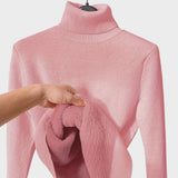Kaja - Mekani Pulover s Turtleneck Ovratnikom