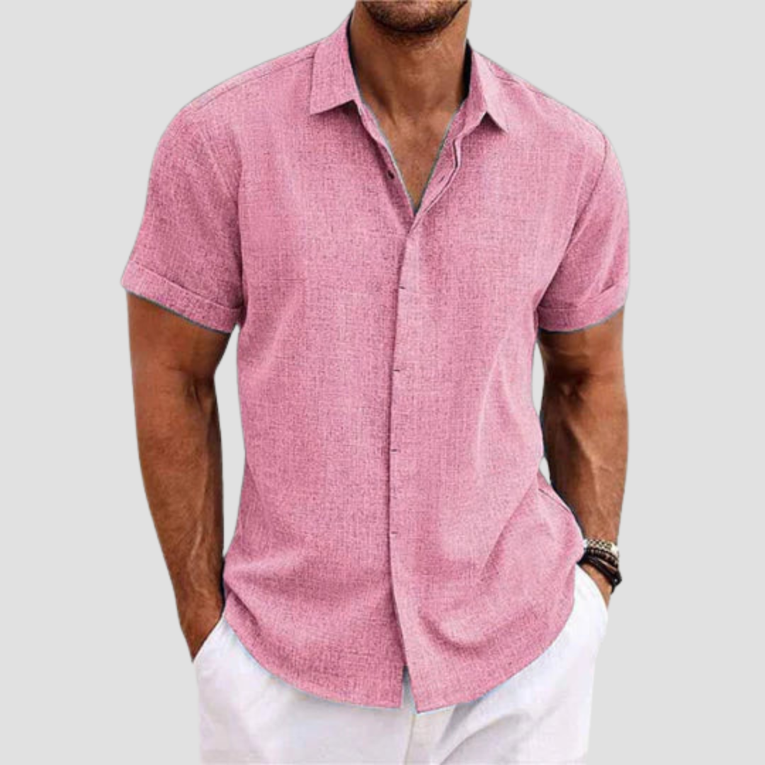 Chemise Homme - Élégance Moderne | Manches Courtes