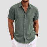 Chemise Homme - Élégance Moderne | Manches Courtes