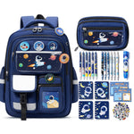 Fimibuke Waterproof Backpack Set – Includes School Bag, Lunch Box & Pencil Case, Lightweight, School Backpack Book Bag for Back-To-School Students,Back to School,Back to School Shopping,Travel Essentials