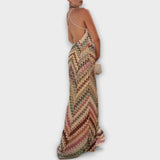 Remi - Maxi haljina s šarenim herringbone uzorkom od Missoni