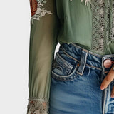 Lorena | Boho cvjetna bluzica