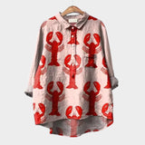 Krabben | Premium bluza s cvjetnim uzorcima