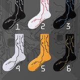 Lonely Warrior Cyberpunk Socks
