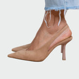Sára Sofisticirani Slingback Cipele Uski Vrhunac
