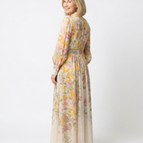 Cressida | Floral Sheer Long Sleeve Maxi Dress